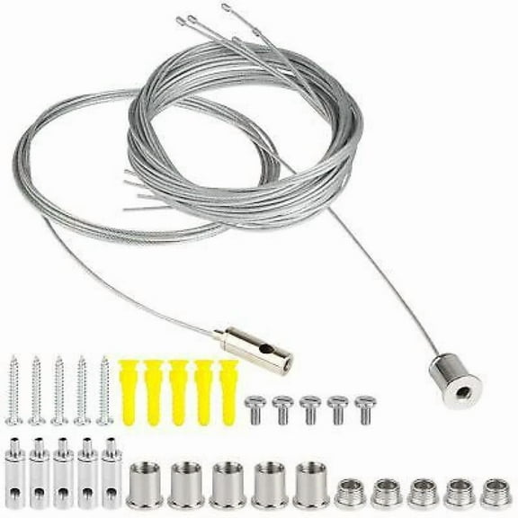 1.5 Mm X 2 M,Adjustable Rope Suspension,Lamp Suspension,Wire Rope Holder,Metal