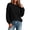 02#Black, variant on Basic Crew Neck Solid Sweatshirt for Women Long Sleeve Drop Shoulder Loose Fit Pullover Fashion Cozy Fall Winter Casual Top Camel 2XL