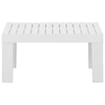 thumbnail image 3 of vidaXL Patio Lounge Table Square Side Coffee Table Outdoor Furniture Plastic, 3 of 4