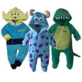 thumbnail image 1 of Kit 3 Mamelucos con Gorro Bordado Disney Alien Sulley Rex, 1 of 5