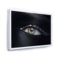 thumbnail image 3 of Designart 'Girl Eyes With Multi-Colored Glass Sparkles' Modern Framed Canvas Wall Art Print, 3 of 5