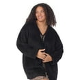 thumbnail image 7 of Aria Women’s Cozy Sherpa 32” Sleepwear Cardigan, Sizes XS-4X, 7 of 7