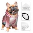 thumbnail image 4 of Uemuo Pastel Macarons Delight for Winter Dog Hoodie Sweatshirts with Pockets Warm Dog Clothes for Small Dogs Chihuahua-Large, 4 of 8
