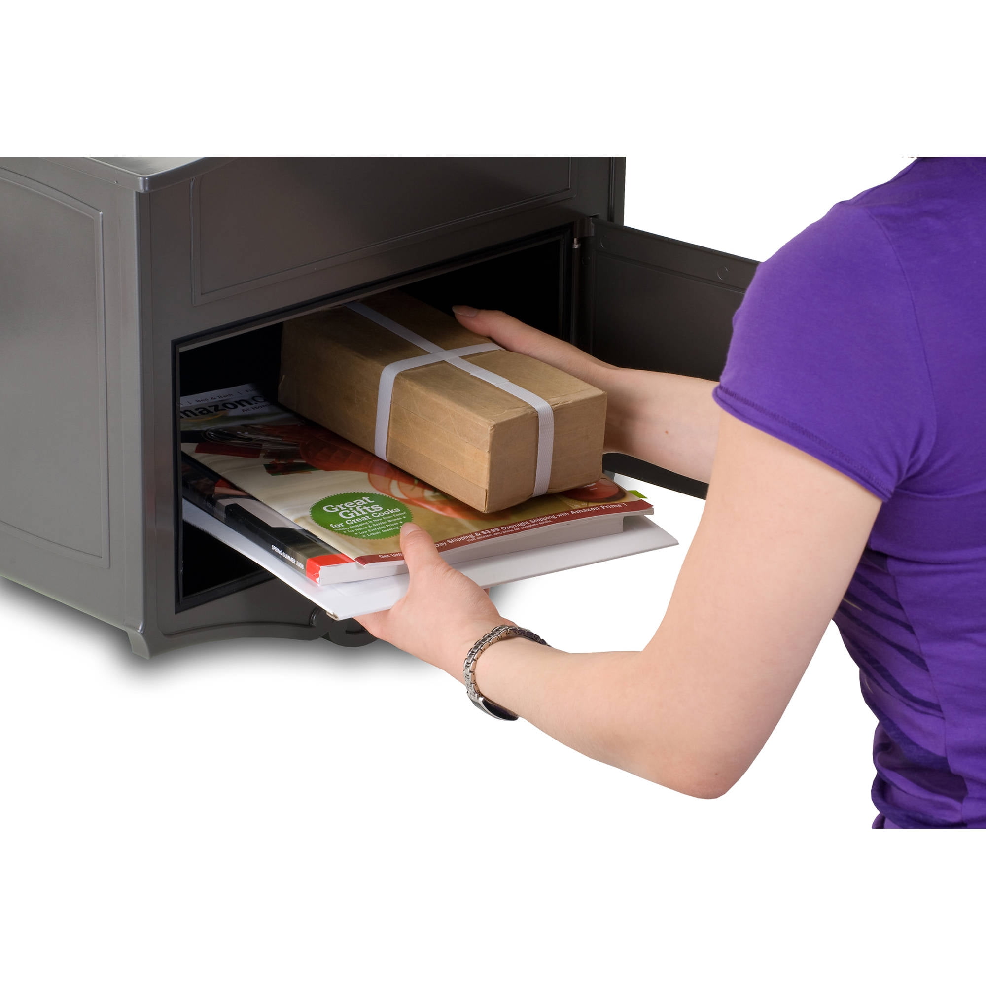 Architectural Mailboxes 6700b Geneva Mailbox Black Walmart Com