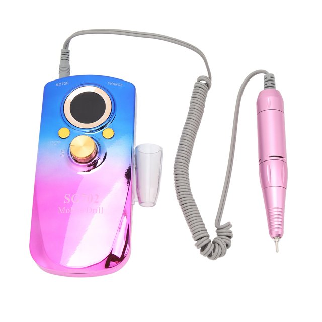 Máquina Perforadora De Uñas De 35000 RPM, Velocidad De Agarre Cómoda, Máquina Perforadora De Uñas Ajustable, Rotación CW CCW 100-240 V Para Salón De Uñas