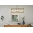 thumbnail image 5 of Kichler Lighting - Crosby - 5 Light Linear Chandelier - with Contemporary, 5 of 7