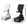 thumbnail image 3 of Desktop Bluetooth Speaker Clock Alarm Multifunctional Foldable Lifting Tablet Phone Wireless Charger, 3 of 3