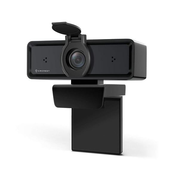 Cámara web Amcrest 1080P AWC2198 con micrófono y funda de privacidad