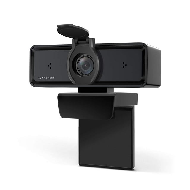 Cámara web Amcrest 1080P AWC2198 con micrófono y funda de privacidad