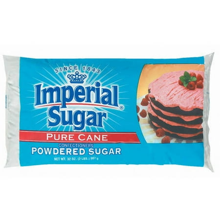 (4 pack) (4 Pack) Imperial Pure Cane Powdered Sugar, 32 oz