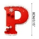 thumbnail image 4 of Adornos navideños personalizados | Adornos colgantes con el alfabeto de 26 letras | Decoración acrílica para colgar en el árbol de Navidad y el hogar, 4 of 4
