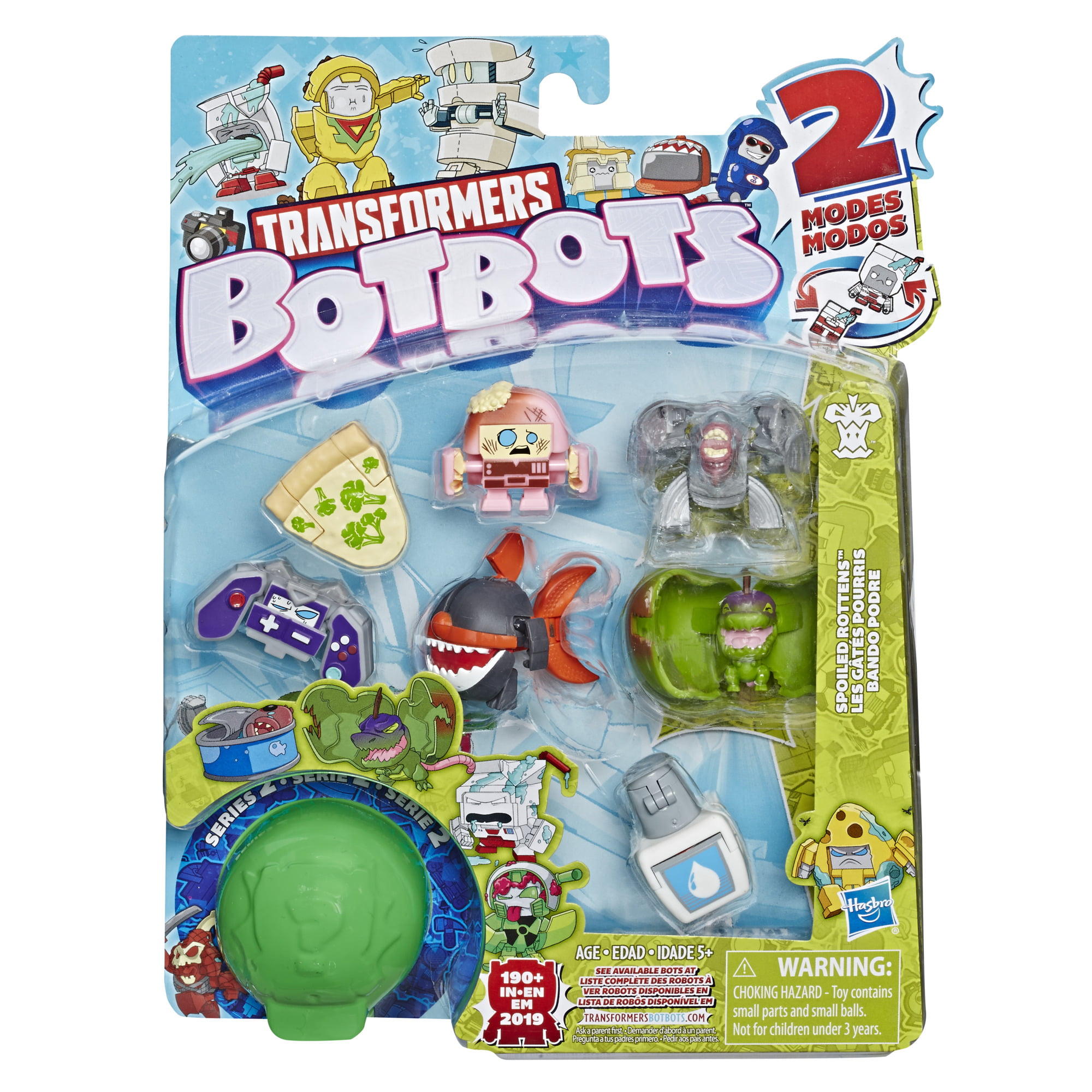 TRANSFORMERS BOTBOTS SPOILED ROTTENS 2-IN-1 FIGURE 8 PACK 