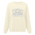 thumbnail image 1 of Gibobby Sudaderas para Mujer Sudaderas de Halloween para mujer playera casual de manga larga(Beige,CH), 1 of 3