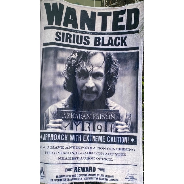 Exclusiva! Cobija Frazada Ultra Suave Harry Potter Prisionero Azkaban