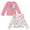 Beige / pink, variant on Paw Patrol Skye Chase Marshall Toddler Girls 2 Pack Pullover Long Sleeve T-Shirts Toddler to Big Kid
