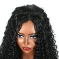 thumbnail image 7 of Dengmore Wigs Human Hair Deep Wave Wig 150% Density Brazilian Deep Wave Wigs for Black Women 24 Inch Curly Human Hair Wig Deep Wave Wig, 7 of 7