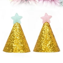 WHAMVOX 6 Pcs Birthday Hat Boys and Girls Party Hats Child 6pcs