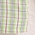 thumbnail image 7 of Summer Outfits for Infant Boys Green Short Sleeved Polo Shirt Checkered Overalls 2-Piece Sets Size 9-12 Months ,Green, 7 of 7