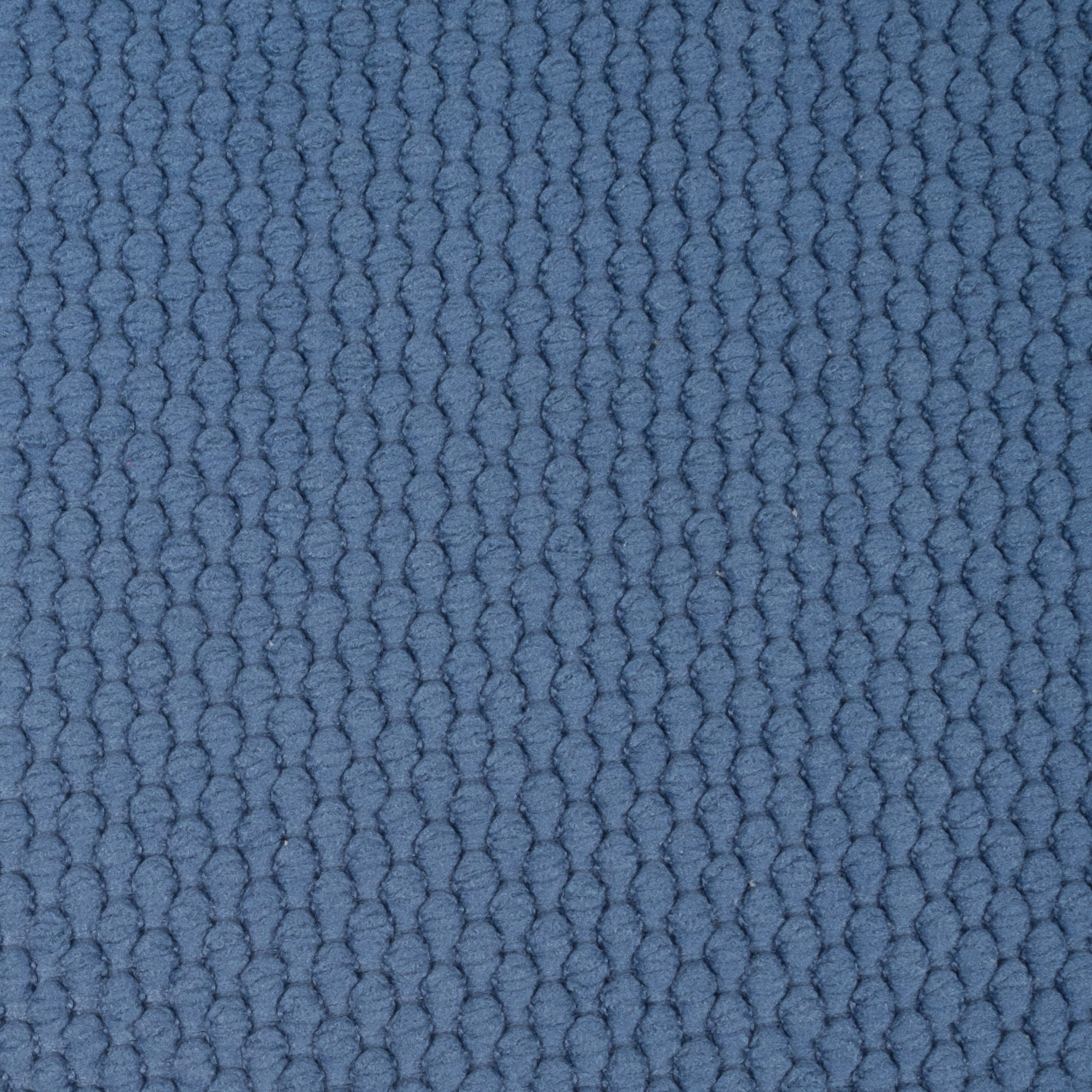 Sweet Home Collection Memory Foam Honeycomb Non-Slip Back 16" x 16" Chair Pad - Blue, 6 Pack