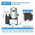thumbnail image 4 of Small DC 12v/24v -81Kpa Electric Diaphragm Vacuum Pump Mini Vacuum Pump Suction Vacuum Pump VN-T1 ,Not Damage Pump, 4 of 7