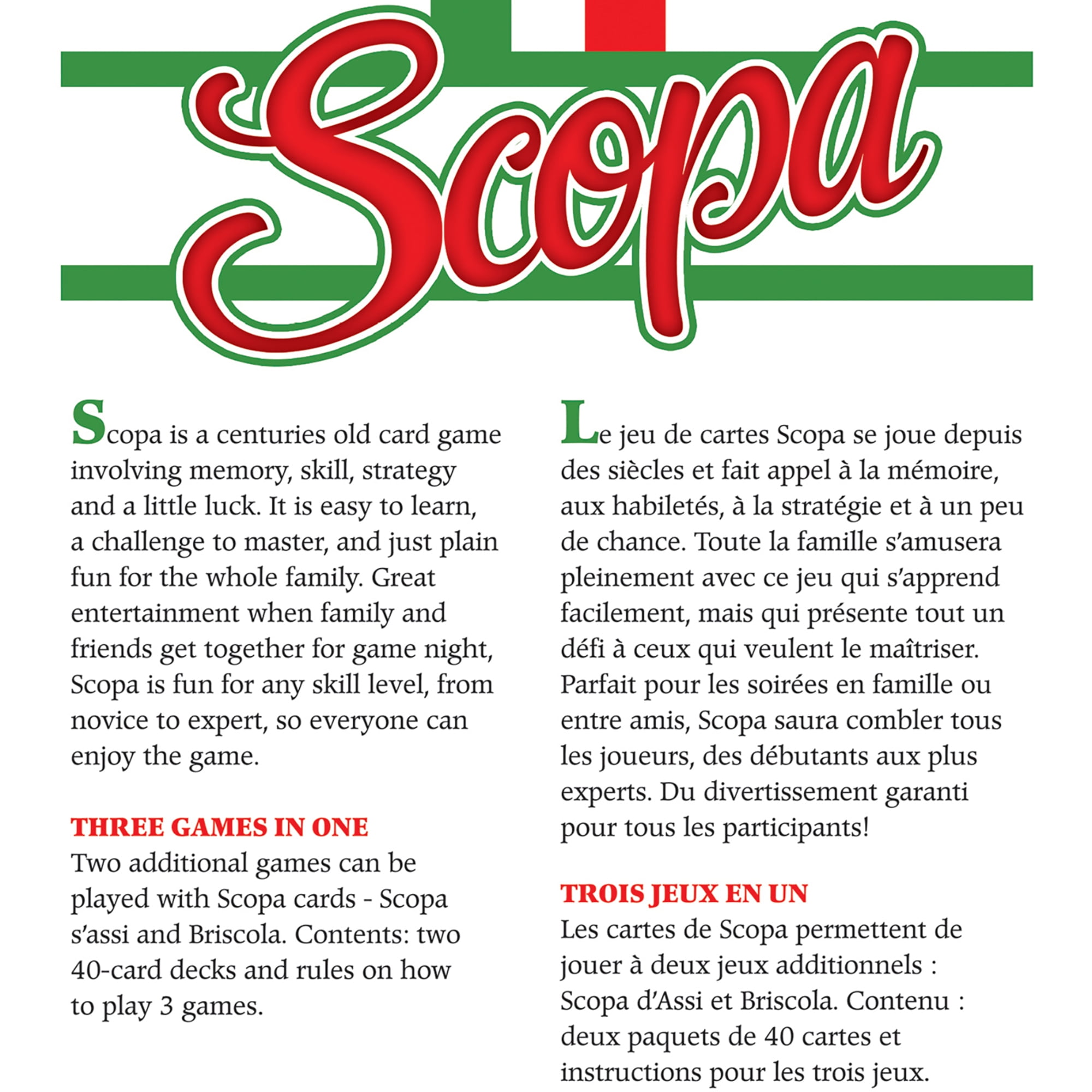 Scopa - The Traditional Italian Card Game 