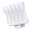 White, variant on Cable Clip for Desk Side, Clamp On Cord Holder with Multi Slot Routing for Study Table Use