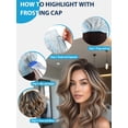 thumbnail image 4 of UBSWF-19PCS Hair Bleach Highlighting Kit with Hair Dye Brush and Bowl Set Color Whisk, Highlight Frosting Cap with Hook, Gloves and Capes, Home Use Salon Tools for Hair Bleaching Coloring Dying, 4 of 4