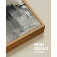 thumbnail image 3 of SHENIFY Abstract Wall Art 16x24in3pcs Natural Framed Decor Color Field Abstract Landscape Illustrations Modern Art Decorative Ready to Hang, 3 of 5