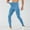 Light Blue, variant on Coorders Men's Performance Long Underwear,George Elastic-Waist Active Soft Compression Leggings ﻿Underwear Pants, Black,Size XXL