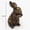 C, variant on Resin Standing Bunny Tabletop Easter Decoration,Easter Desktop Bunny Ornament For Desk Decoration,Bronze, 4.75"