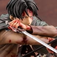 thumbnail image 2 of Attack On Titan Levi Ackerman Pvc Figure Anime Action Figure Model Toy, 2 of 5