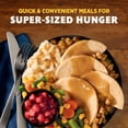 thumbnail image 4 of Hungry-Man Carved White Meat Roasted Turkey, 16g of Protein, 4g of Fiber, Frozen Meal, 16 oz, 4 of 9
