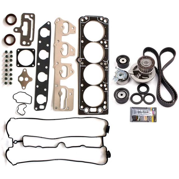 SCITOO Engine Timing Belt and head gasket Kit Fits 2004-2008 S-uzuki Forenza 2.0L 1998CC l4 GAS DOHC Naturally Aspirated