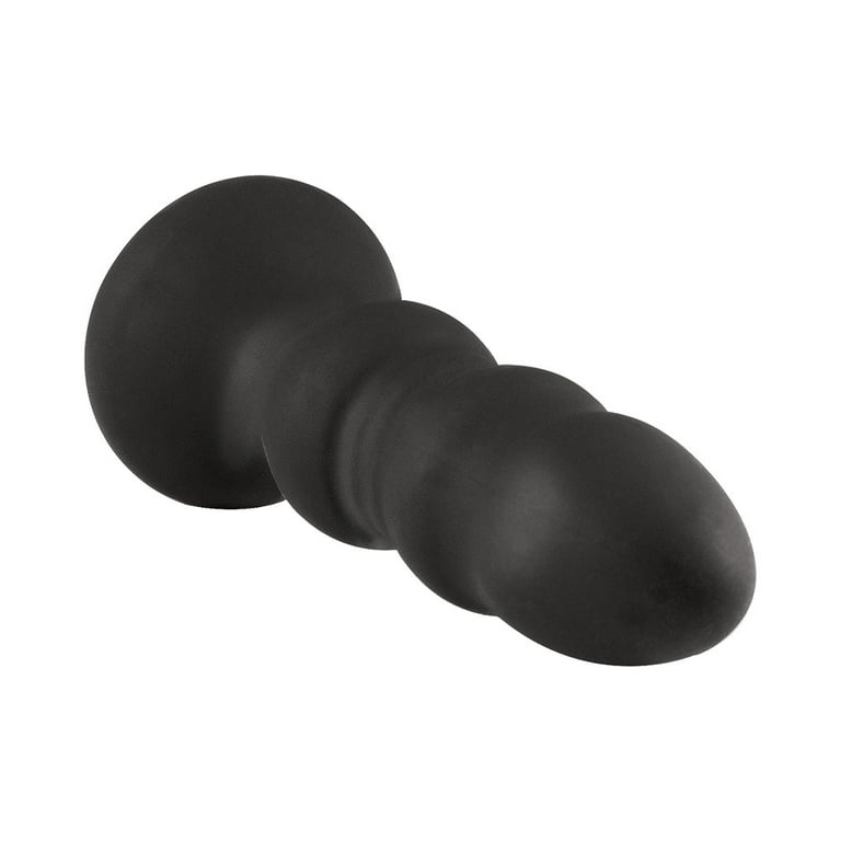 under control silicone thrusting anal plug Vibrating & Thrusting 13-function Remote Control Rechargeable Silicone Butt  Plug main image 1