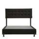 thumbnail image 2 of Base Cama Matrimonial Dicasa Cabecera Catania Negro, 2 of 7