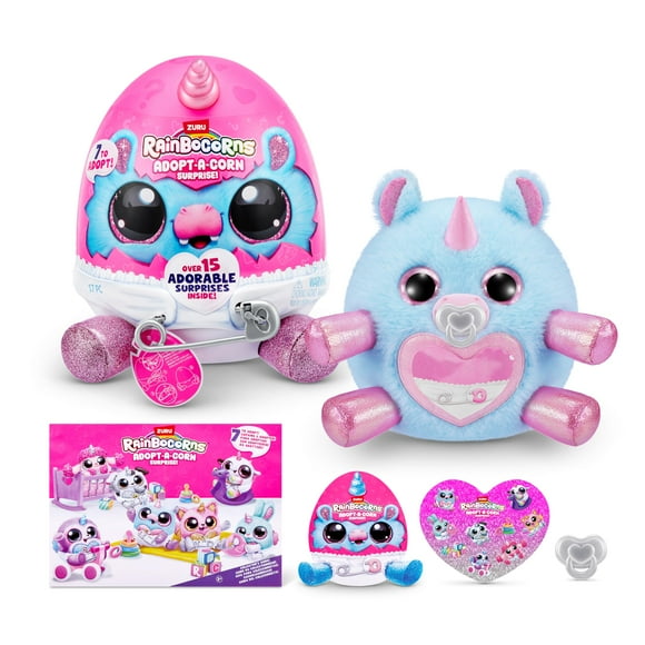 Peluche ZURU Rainbocorns Adopt-A-Corn Surprise Hippo