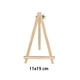 thumbnail image 1 of Caballete pequeño de madera maciza plegable para escritorio, estante de exhibición de escritorio de madera para niños, caballete pequeño para bocetos al óleo, 1 of 1