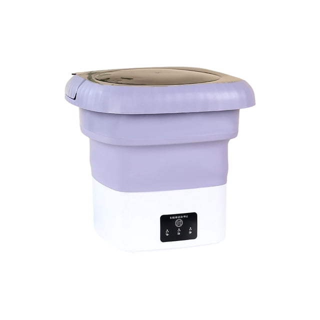 Lavadora Portátil Lavadora Portátil, Mini Lavadora Plegable, Lavadora Pequeña de Ropa Interior Adecuada para Apartamentos, Dormitorios, Viajes de Camping Mini Lavadora