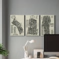 thumbnail image 6 of Quays of London III Premium Gallery Wrapped Canvas - Ready to Hang - 18 x 27 Each, 6 of 10
