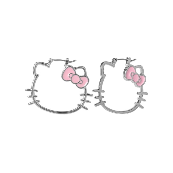 Sanrio Girls/Tween Hello Kitty Hoop Earrings