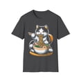 thumbnail image 2 of Cat Eating Ramen Food Cat Lover Ramen Noodles Eater TShirt, 2 of 6