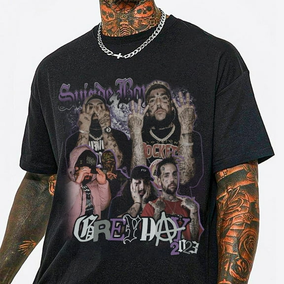 SuicideBboys Album Tour 2025 Tshirt, Vintage G59 Shirt, SuicideBboys Cigarette Album Tee