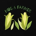 thumbnail image 2 of CafePress - Hug A Farmer Maternity T Shirt - Maternity Dark T-Shirt, 2 of 3