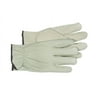 Boss Unisex Indoor/Outdoor Standard Grade Grain Driver Gloves Khaki M 1 Pair