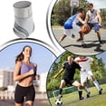 thumbnail image 3 of Ankle Wrap, Sports Ankle Brace Ankle Protector Wrap Adjustable Elastic Compression Sleeve for Badminton, Hiking, Outdoor Gray Left, 3 of 5
