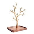 thumbnail image 2 of Soporte Organizador de Joyas Fernando Base de Madera, 2 of 8