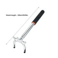 thumbnail image 4 of kurtrusly Pont de Signal Design Télescopique Fourche Haute Support de Billard Bâton de Piscine en Acier Inoxydable Réglable Rétractable Articles de Sport Fourche Haute, 4 of 4