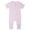 A01-Light Purple, variant on Baby Romper Bamboo Rayon Short Sleeve Footless Pajamas 2 Way Zipper Summer Sleeper Toddler Jumpsuit Outfits Light Purple,18-24 Months