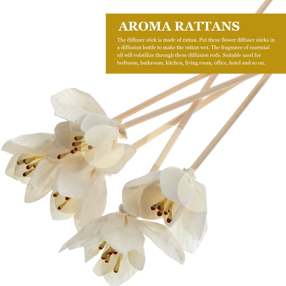 MLINS  5 Pcs Aromatherapy Flower Accessories Oil Diffuser