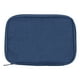 thumbnail image 1 of Bolsa de almacenamiento impermeable para correa de reloj, correas de reloj portátiles, Cable, auriculares, estuche de transporte de viaje, azul oscuro, 1 of 5